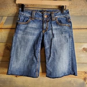 Serfontaine womens jean shorts
